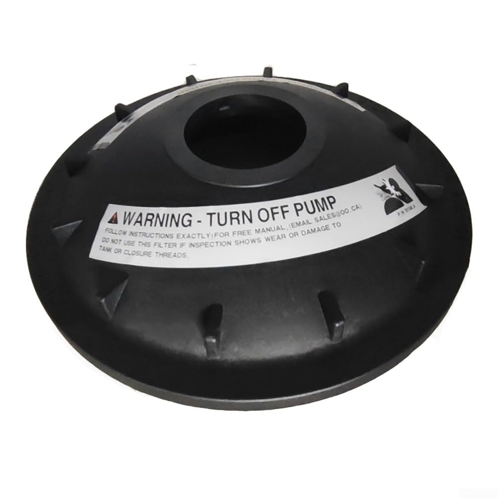 Kit di ricambio nero con chiusura filettata, con valvola di sicurezza dell'aria e misuratore Psi per Triton Ii Tr100 Tr140 C-3 Commercial Pool Spa Sistemi di filtraggio a sabbia Sostituzione del pezzo