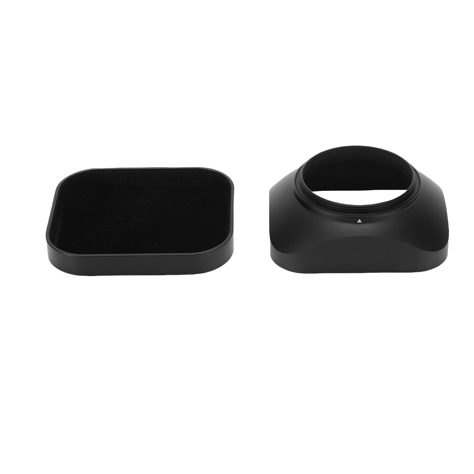 Fabater Set Paraluce Quadrato da 37 Mm in Lega di Alluminio con Copriobiettivo per Fotografia, Design Resistente e Leggero, Ideale per Riprese All'aperto