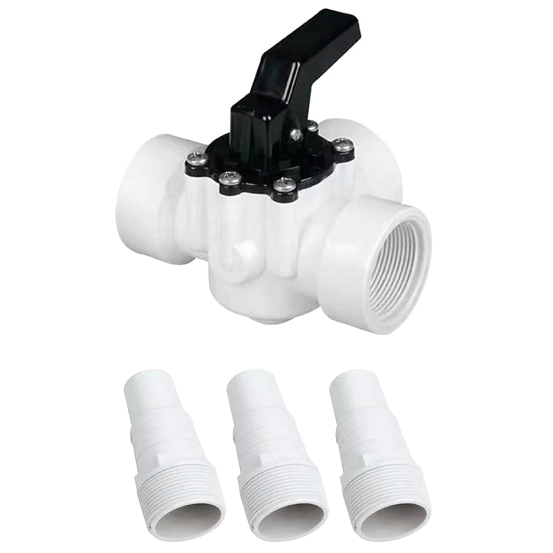 UDSKNV[KSL For Zodiac for 32mm and 38mm Swimming Pool Pump Three Way Valve Connection Hose Fitting 4715 for Pools