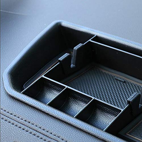 EDBETOS Interior Dashboard Storage Box Organizer Holder Tray Compatible with VW Volkswagen Atlas 2018 2019 Dash Mounted Holders Accessories