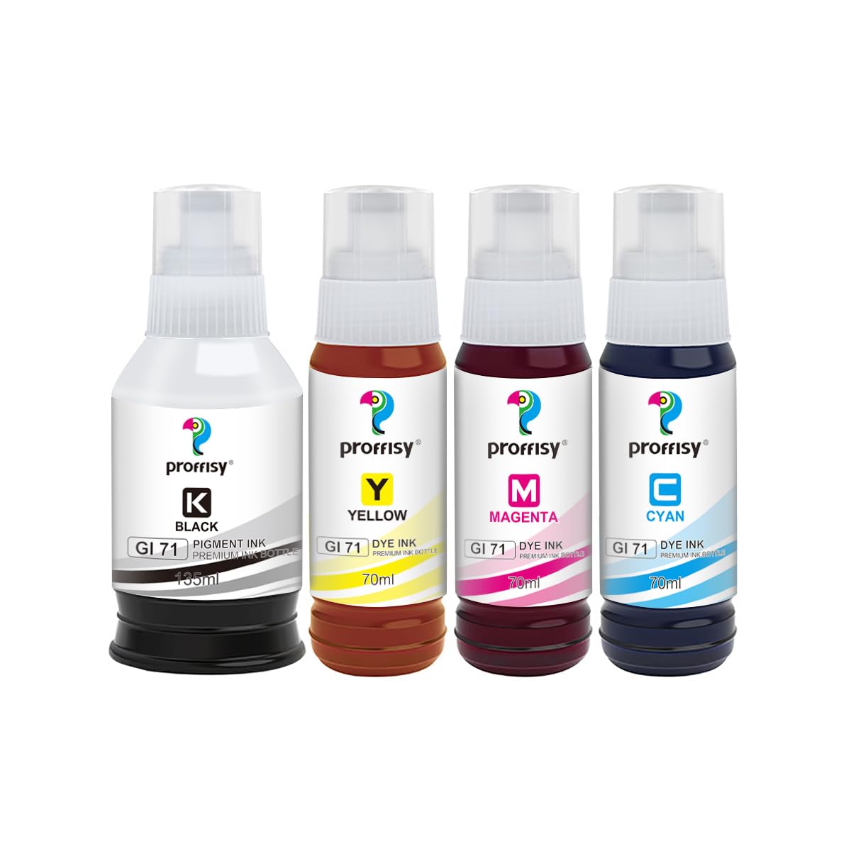 See full amazon price history chart for proffisy Ink Refill for Canon G Series GI71, Compatible for Canon Pixma G1020, G2020, G3020, G3060, G1820, G2820, G2860, G3820, G3821, G3860, G2460, G12160, G3160(4 Color) proffisy Ink Refill for Canon G Series GI71, Compatible for Canon Pixma G1020, G2020, G3020, G3060, G1820, G2820, G2860, G3820, G3821, G3860, G2460, G12160, G3160(4 Color) (B0CWCW92YQ) Amazon Price History, Amazon Price Tracker