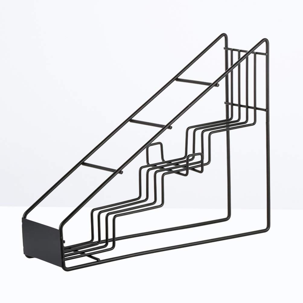 Tomaibaby Edelstahl Sirupregal 4 Fach Stufenregal Für Küchen Und Cafés Sirup Flaschen Organizer Und Präsentationsständer Für Kaffee Sirup Und Dressingflaschen Platzsparend Und Leicht Zugänglich