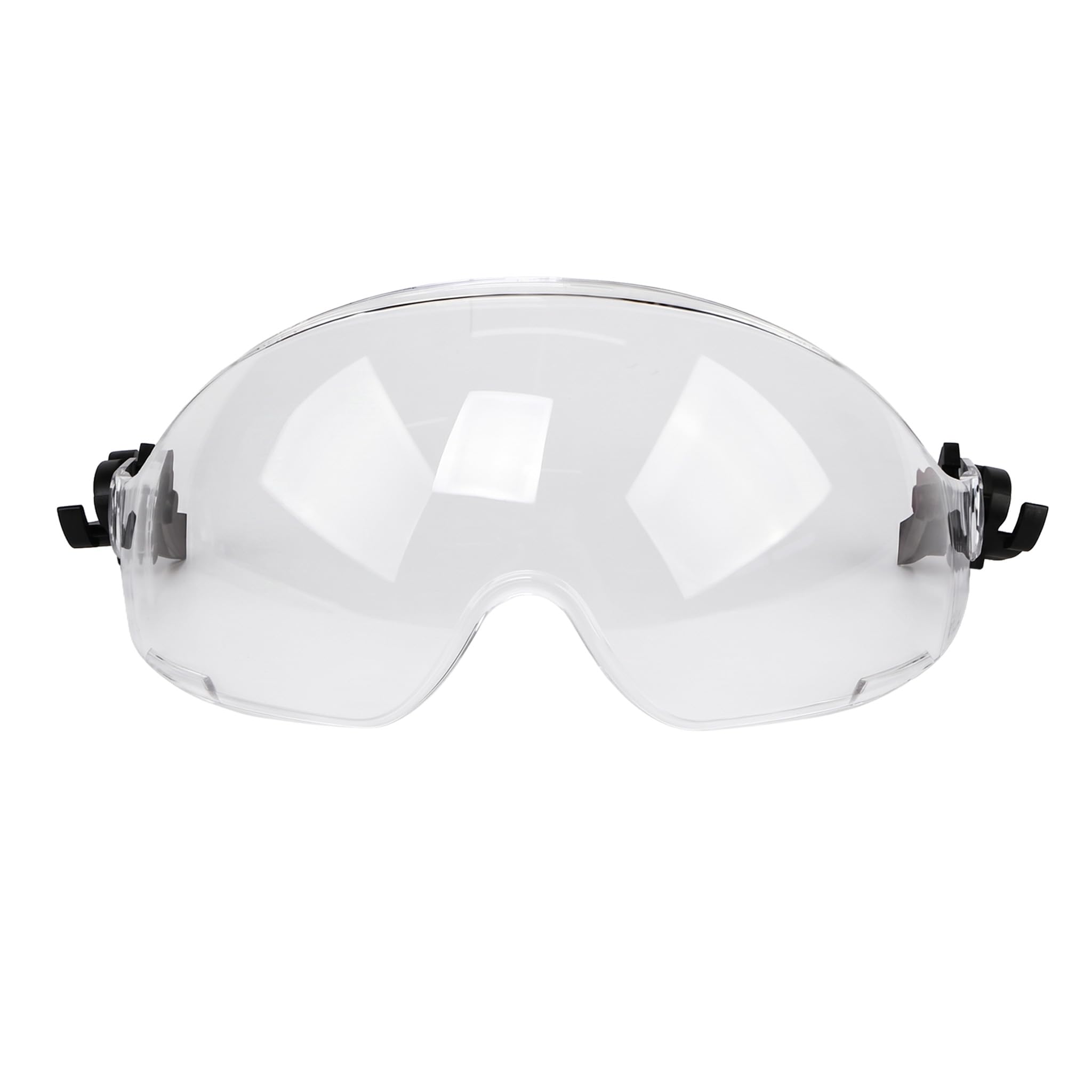 GREEN DEVIL Visiera di ricambio trasparente per Mervex Vent, visiera protettiva trasparente per casco di sicurezza, protezione per gli occhi secondo EN166:2001, paraspruzzi anti-appannamento per