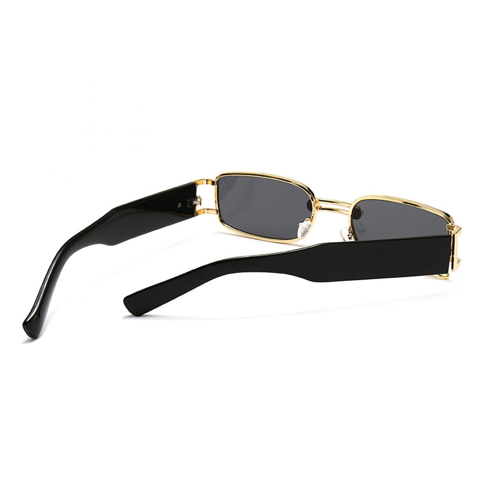Retro Damen Sonnenbrille Punk Small Rectangle Sonnenbrille Beliebte High-End Herren Sonnenbrille Uv400