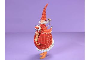Patience Brewster Dash Away Collection Red Mrs. Santa Christmas Ornament