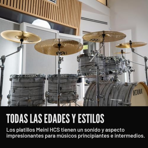 Miniatura 6 de Meinl Cymbals Hcs Plato Crash De 18 Pulgadas 45,72cm Platillos De Batería Latón, Acabado Tradicional Hcs18c