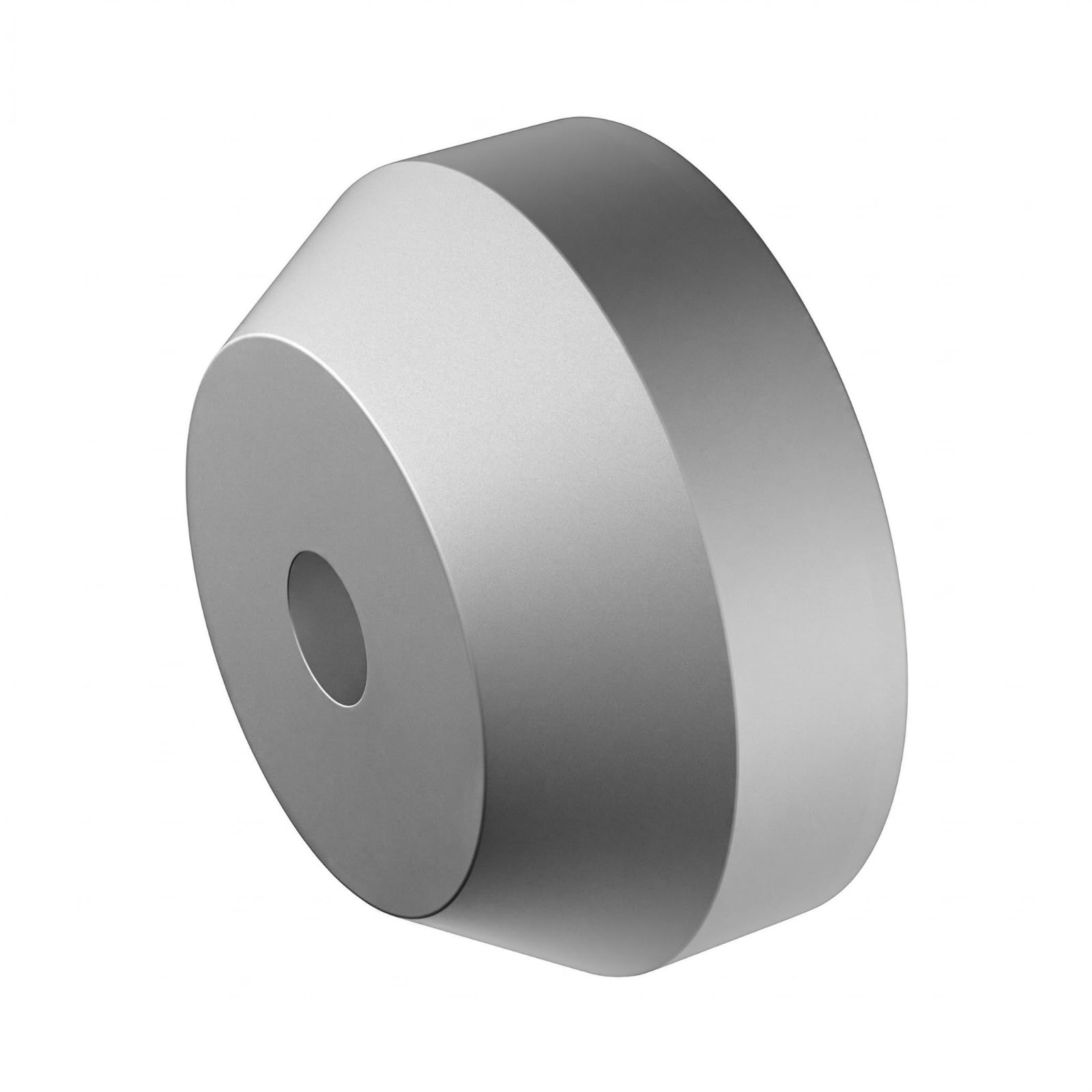 Conical 45 RPM Adapter Compact Aluminum Turntable Adapter Shiny Finish Music Accessory Polished, Silver, Aluminum-image-49