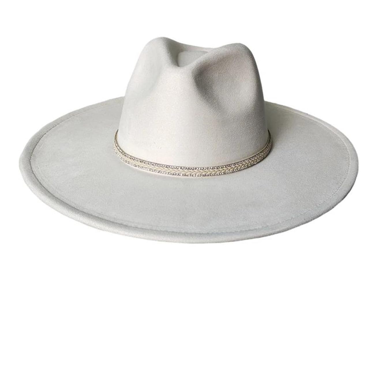 Cappello da donna Uomo Chiesa Jazz Hat Suede tesa larga feltro Fedoras Panama Denim Cap