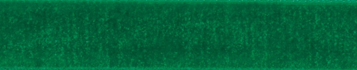 Berisfords Velvet Ribbon, Emerald, 102 x 15 x 102 cm