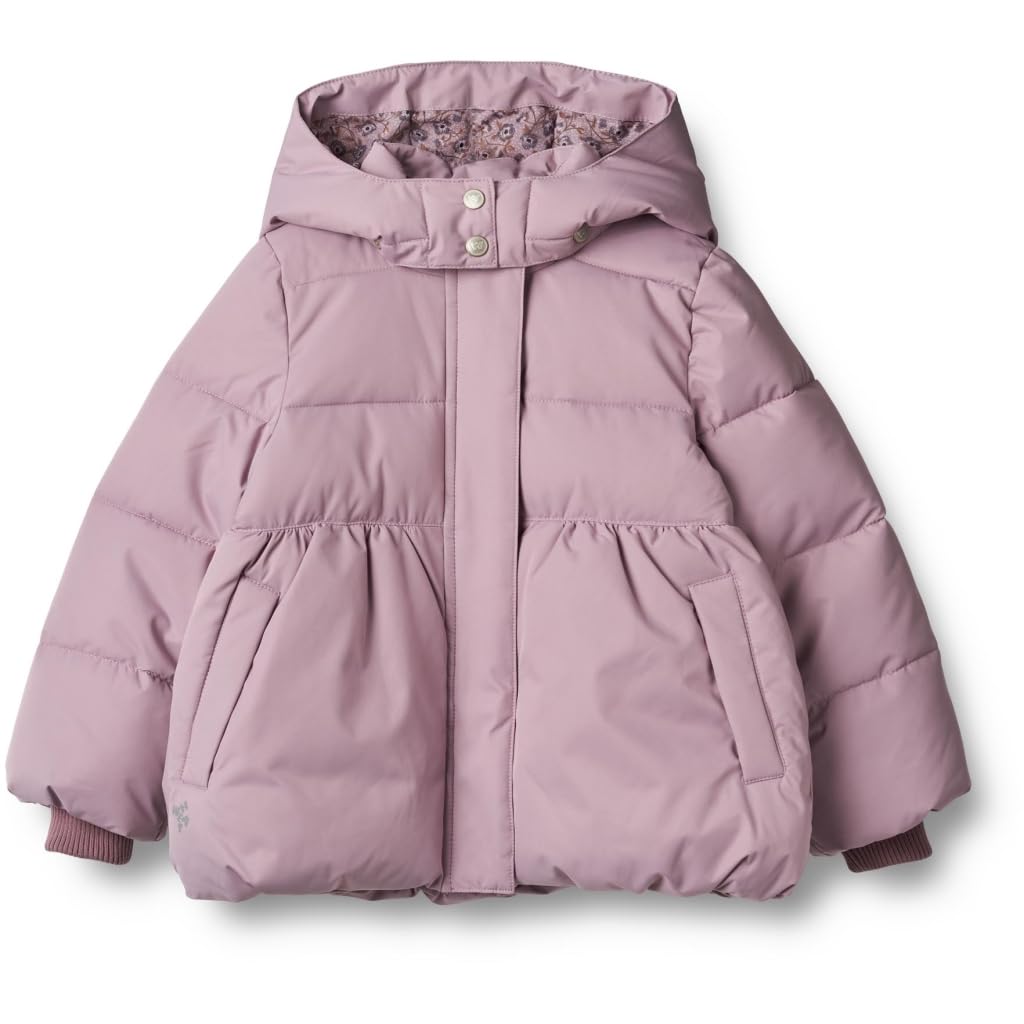 Wheat Steppjacke Winterjacke Steppmantel Puffer Winterjacke Karla Junior Größen Mädchen 100% recyceltes Poleyster Öko Tex Standard Wasserabweisend, Atmungsaktiv, Windabweisend Öko Tex Standard