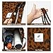 Husalsea Bolso Tote en Tela de Leopardo para Mujer Imagen de Husalsea Bolso Tote en Tela de Leopardo para Mujer