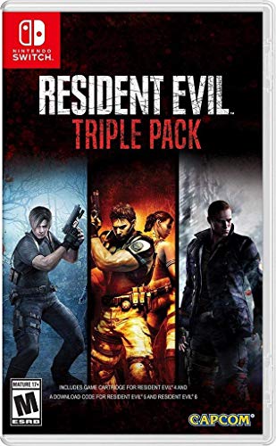 0013388410132 Resident Evil Triple Pack for Nintendo Switch