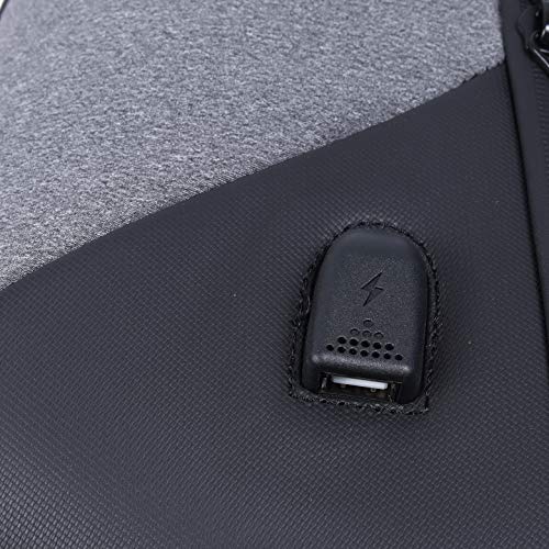 Image of Safari Edge 03 USB Laptop Backpack (Black)