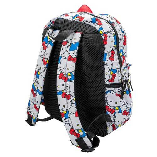 AI ACCESSORY INNOVATIONS Mochila Hello Kitty para meninas, bolsa escolar Sanrio Kawaii, 40,6 cm com