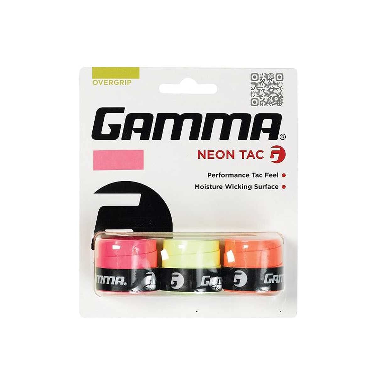 GAMMA Neon Tac Overgrip (3 Pcs, Assorted) (B096LTDXZW) Amazon Price History, Amazon Price Tracker