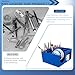 Non-Slip Solder Holder & Dispenser Reel Stand with Anti-Skid Feet - Organize Solder Wire, Flux, Paste & Tools, Durable Plastic Storage for Tidy Workbench (6x5.5x2.95 Inches)