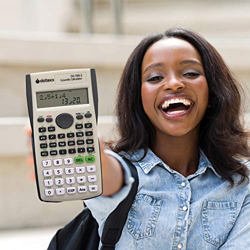 Datexx Ds-7002 Two Line Scientific Calculator, 200 Functions For Scientific And Algebraic Calculation #TOP4