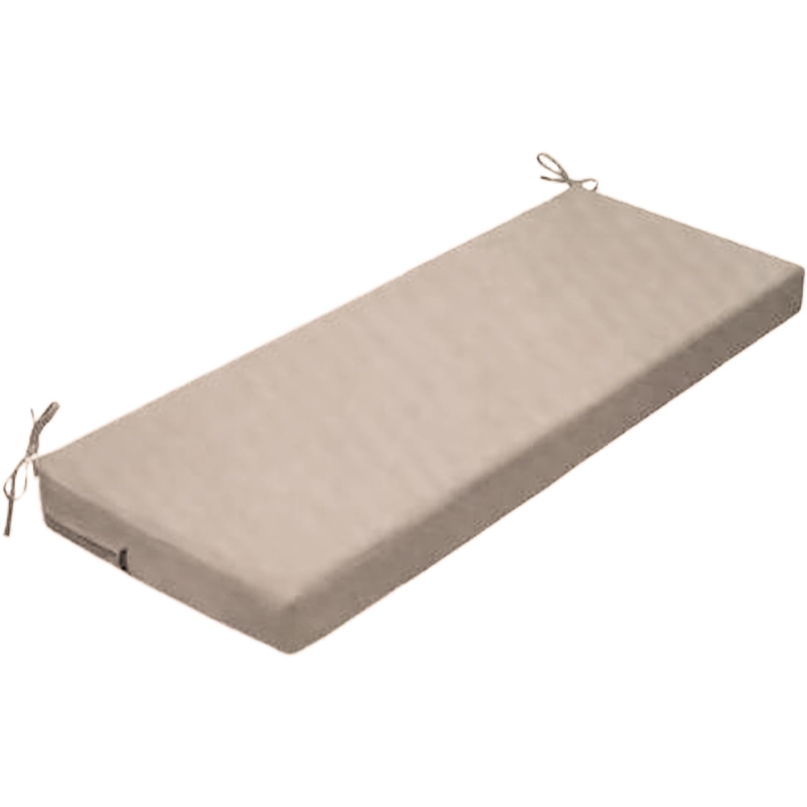 Coussin de banc rectangulaire imperméable extérieur pour jardin et terrasse