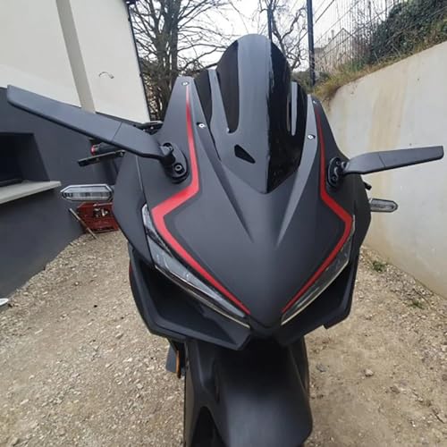 Universelle verstellbare drehbare Seitenspiegel für Suzukí Kawásaki Yamáha Hónda Aprília Ducáti (ohne Licht)