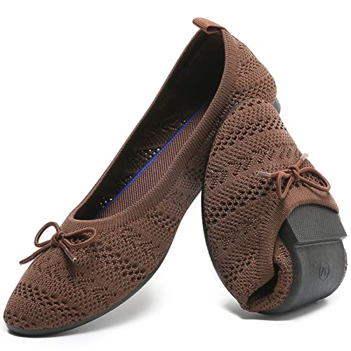 HEAWISH Women’s Flats Shoes Comfortable Crochet...
