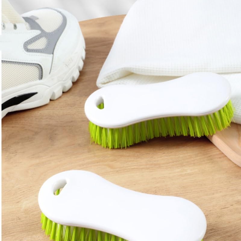 Handheld Kitchen Cleaning Shoe Brush for Stain Removal Protection with Flexible Soft Bristle