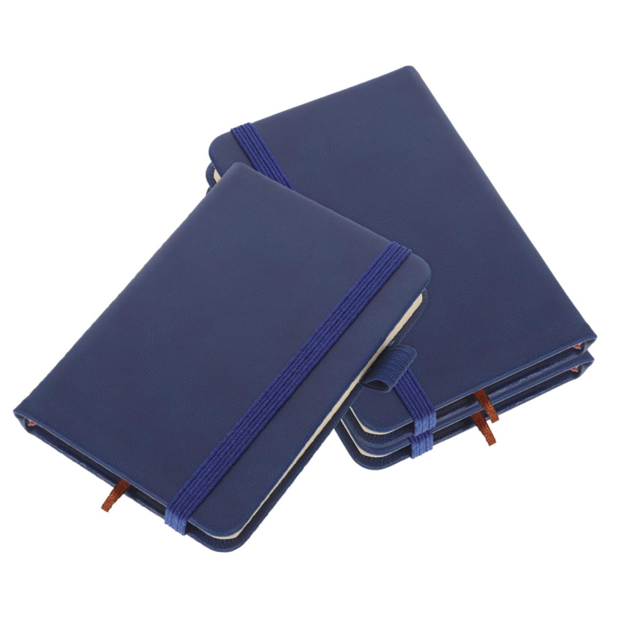 Uonlytech 5 Ensembles Bloc-notes Portable Bloc-notes De Poche Taille Petit Doublé Mini Carnet De Notes Travail Journal Format De Poche Pour Ordinateur Portable Papier 3 Pièces * 5