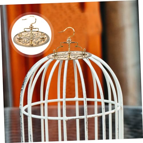Crochet pour suspendre cages à oiseaux HEMOTON fixation stable esthétique