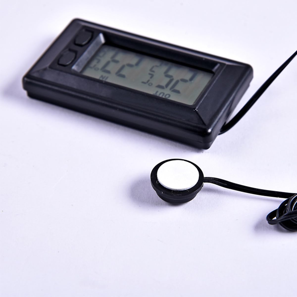 Mini Termometro Digitale Per Auto Con Display LCD Per Uso Interno Ed Esterno Dotato Di Cavo Da 1 5 Metri E Monitor Portatile