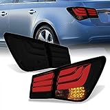 Rear LED Brake Signal Tail Light Lamp For Chevy Cruze (Smoke)