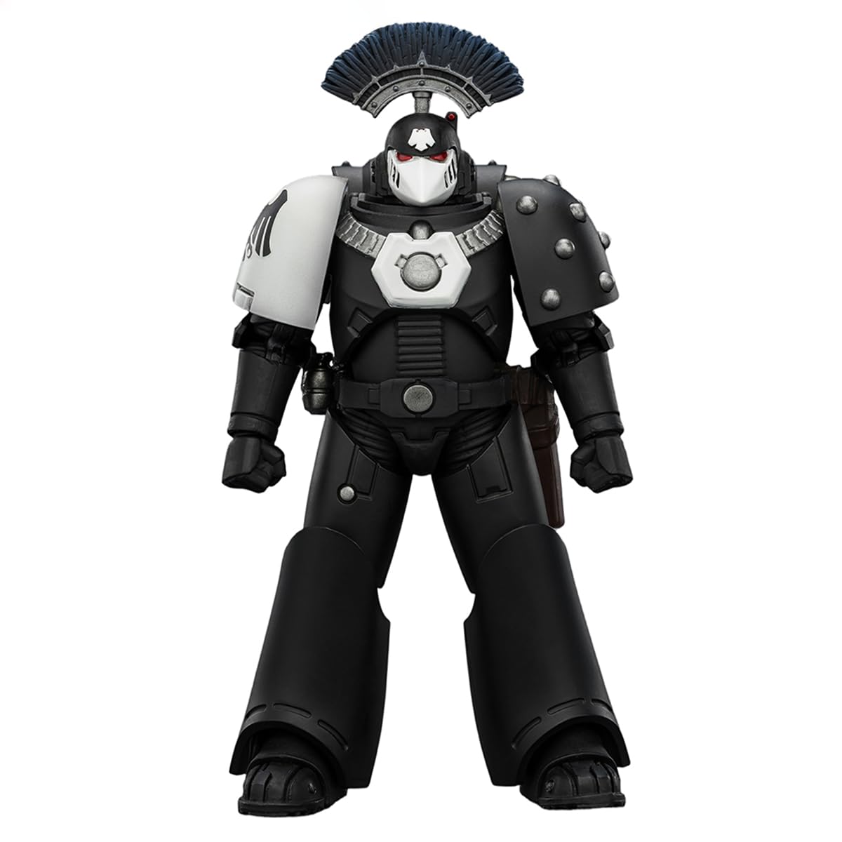 JOYTOY Warhammer 40,000 1/18 Action Figure Raven Guard Mor Deythan Shade with Nemesis bolt rifle Collection Model Birthday gift