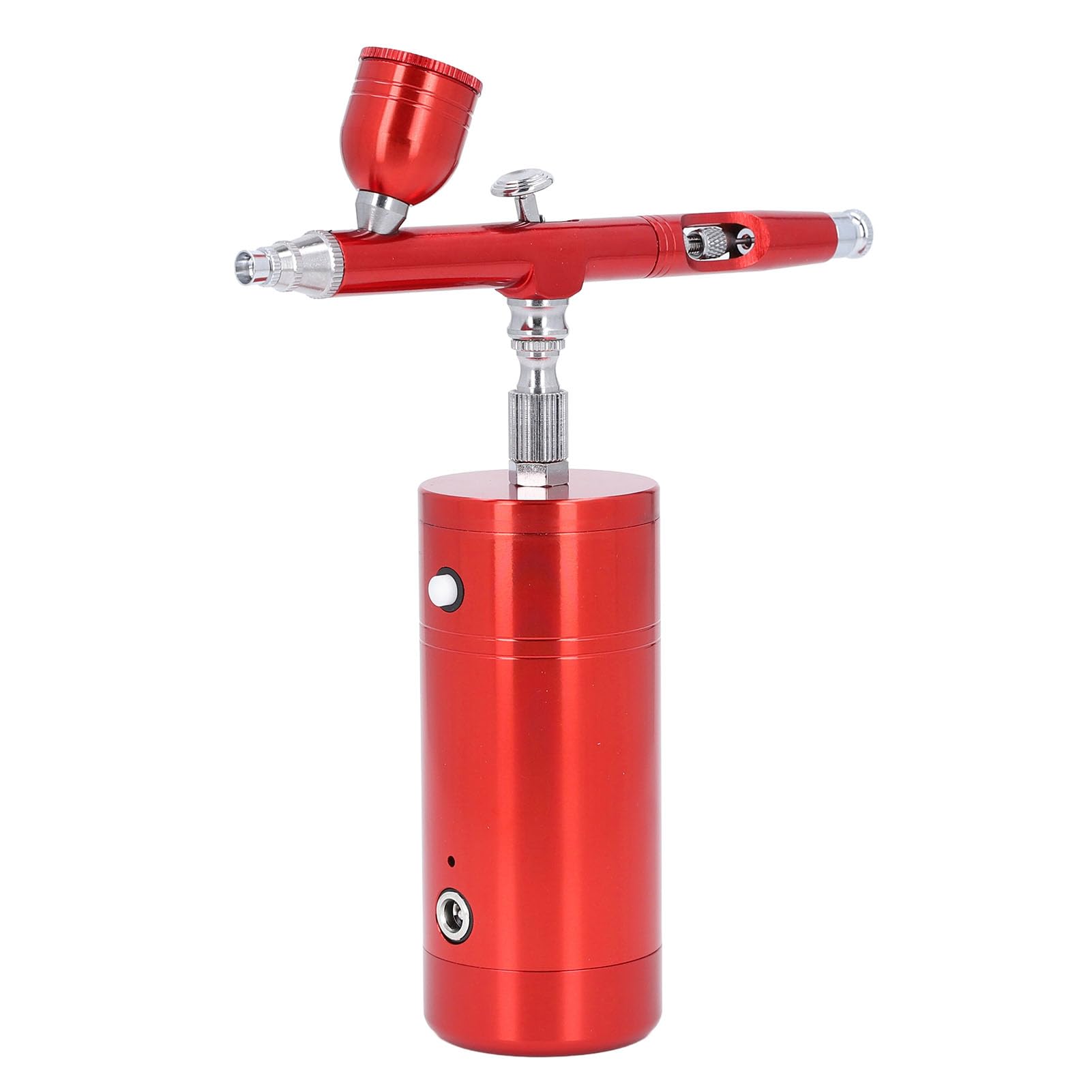 Naroote Kit de Aerógrafo Inalámbrico Recargable, Juego de Aerógrafo Inalámbrico Portátil con Compresor para Arte de Uñas, Maquillaje, Modelo, Pintura, Decoración de Pasteles