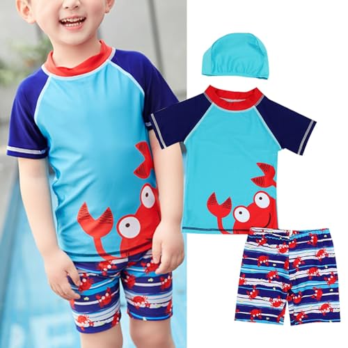 Maillot de bain anti-UV pour bébé avec fermeture éclair et capuchon - 2