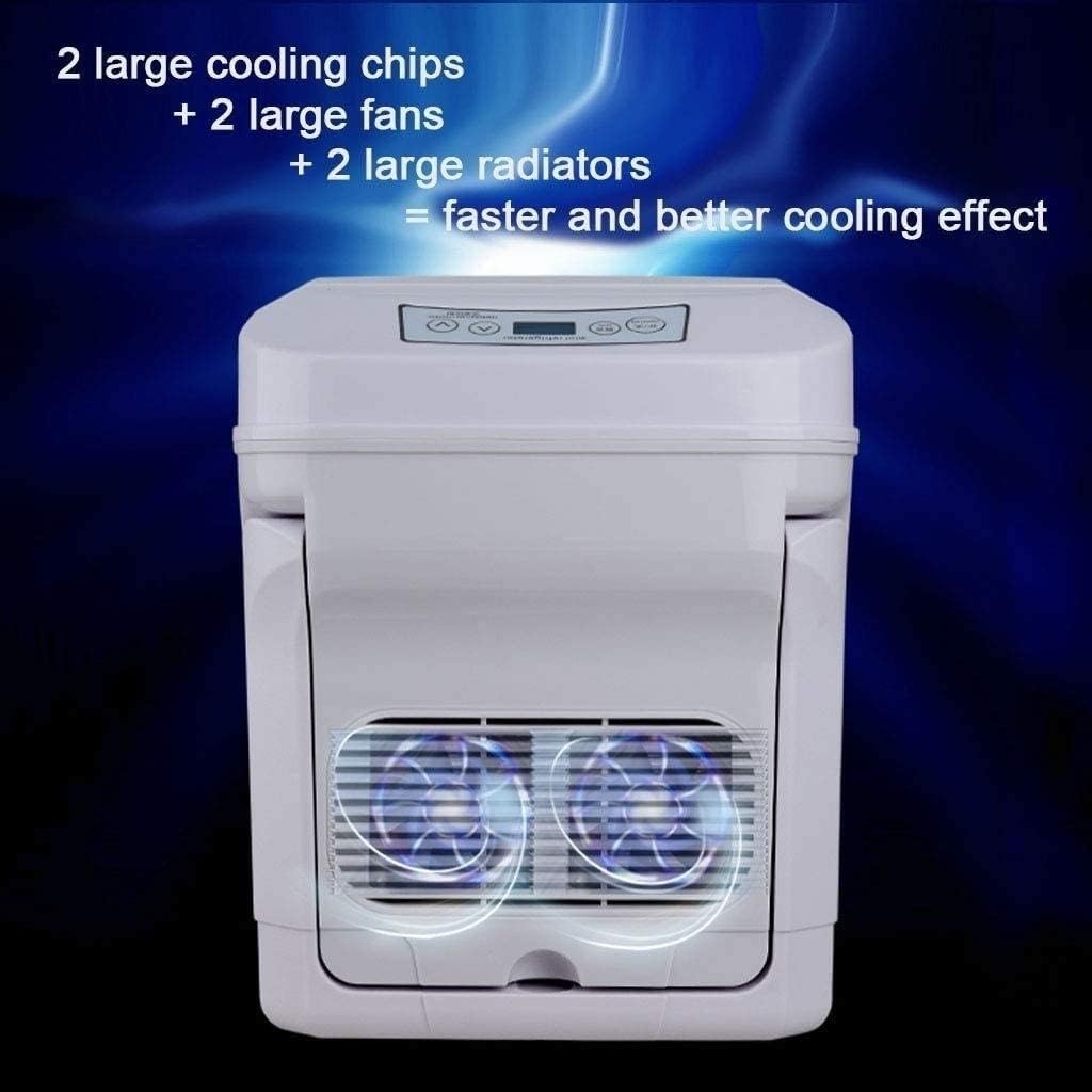 Mini Fridge 35 Liter Mini Fridge for Cool Drink Beer Beverage Portable Small Refrigerator for Office Dorm Home Room Car Bedroom Skincare Fridge