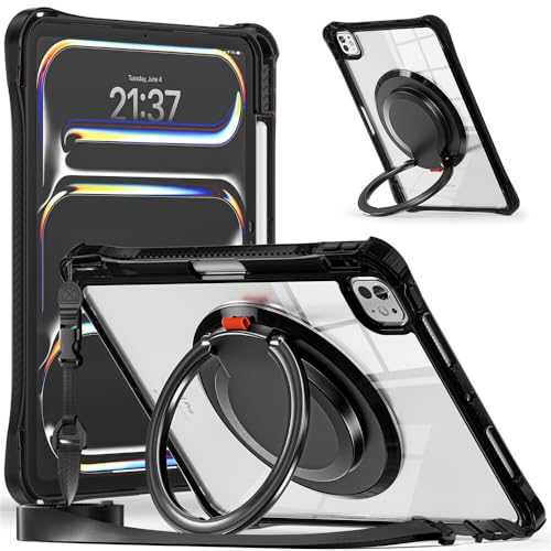 Protection iPad 10e génération 2022 antichoc transparente noire
