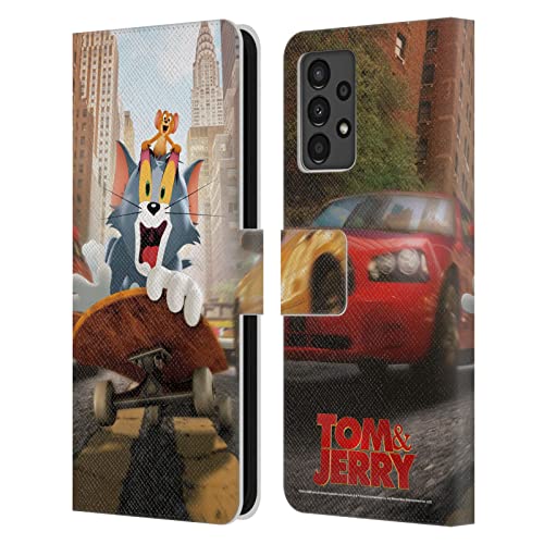 Cadeau cinéma Tom and Jerry étui cuir Samsung Galaxy A13