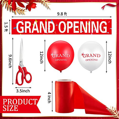 Image of Mixweer Grand Opening Ribbon Cutting Ceremony Kit, Red