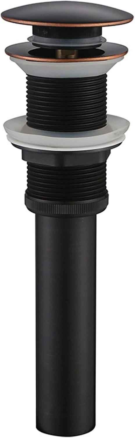 Desagüe desplegable para lavabo de baño con anillo de sellado, desagüe y tapón para lavabos