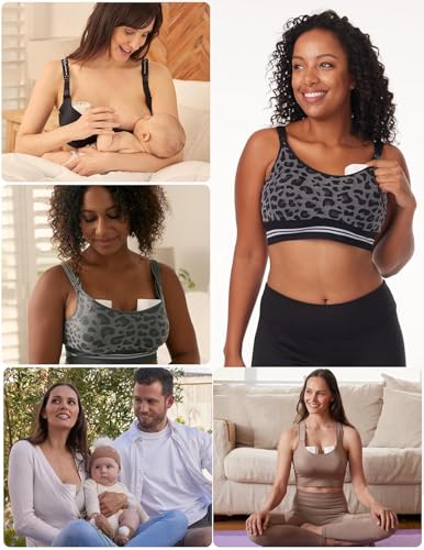 Image of Momcozy Hands-Free Breast Pump S12 Pro, Wearable, Portable Pump with Soft Double-Sealed Flange 24mm, 3 Modes & 9 Levels Electric Breast Pump for Easy Pumping, Smart Display (1 Pack, White)