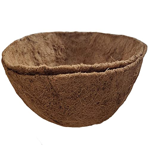 2PCS 8 Inch Coconut Coir Basket Liners