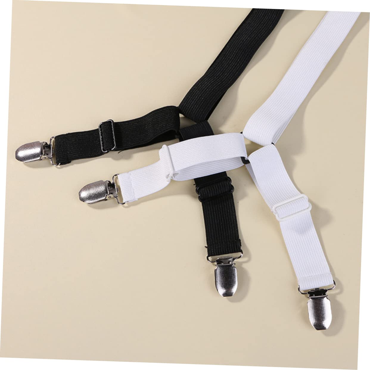 Zerodeko 3stücke Bettlakenhalter Verstellbar rutschfeste Spannbänder Für Spannbettlaken Und Bettdecken Clips Für Sichere Fixierung Elastische Halterungen Für Saubere Und Ordentliche