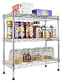 Apollo Hardware Chrome 3-Shelf Wire Shelving 7.5"x17.5"x16.5"