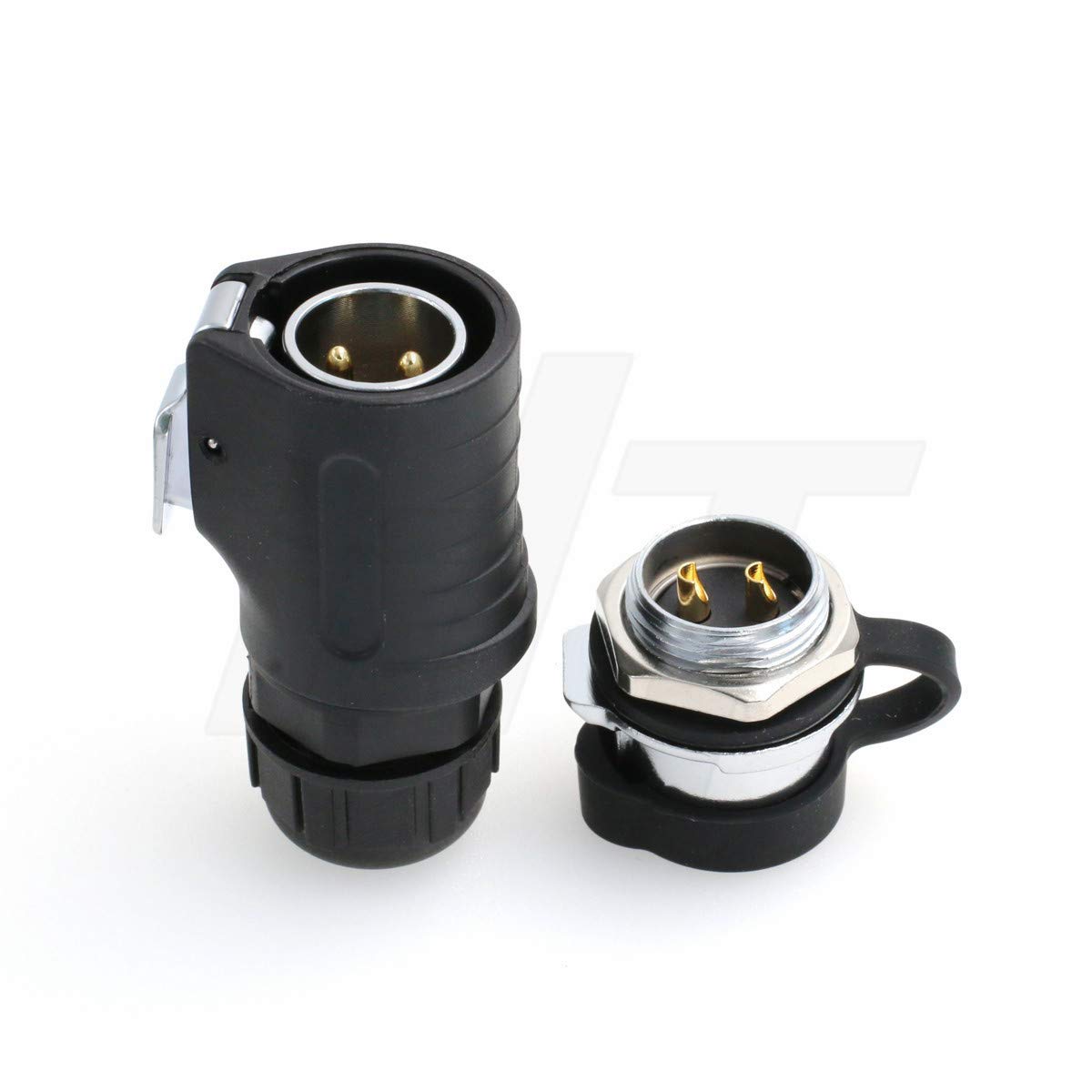 Connettore Alimentazione Impermeabile HangTon LP20 2 Pin - Per Pannelli Solari RV