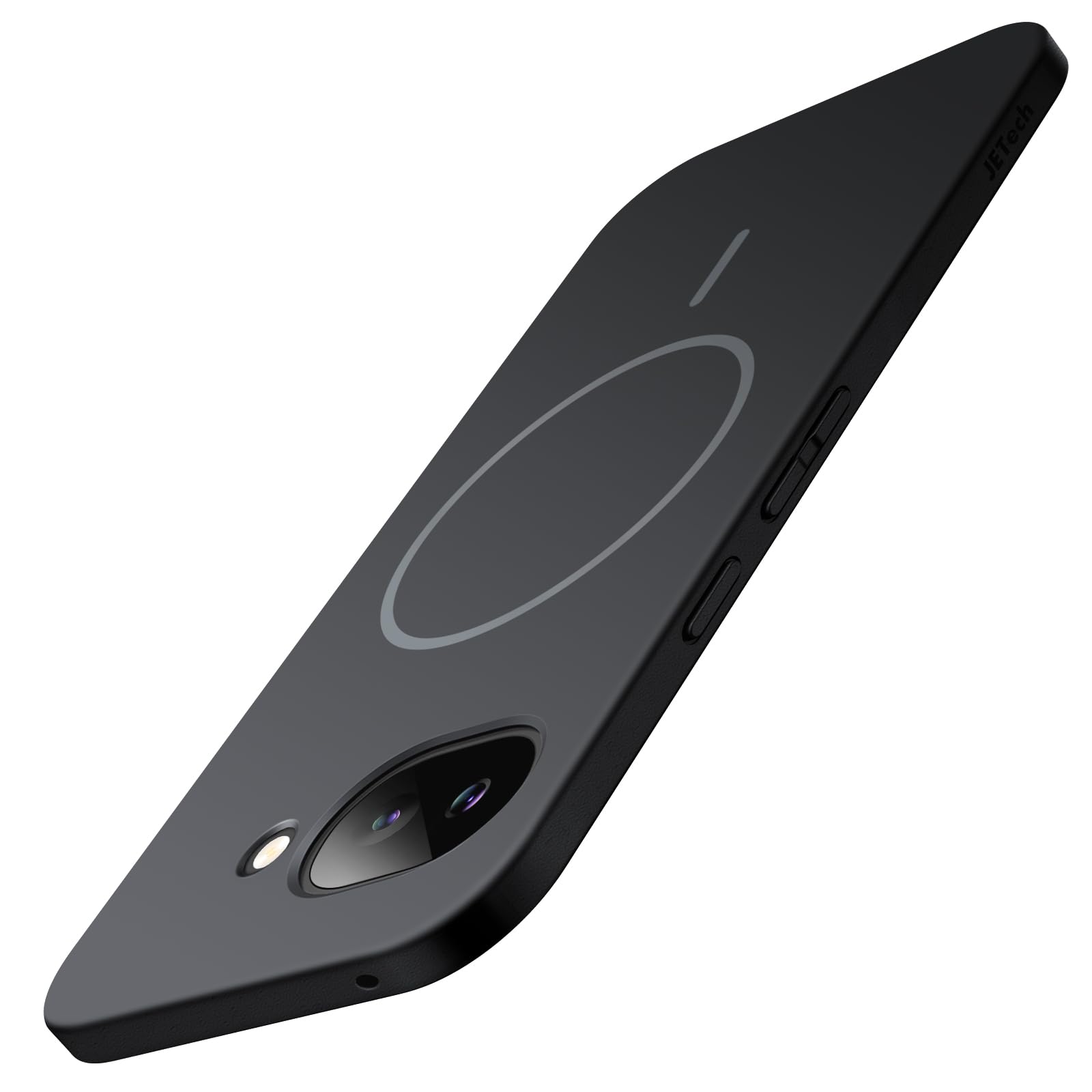 JETech Magnetic Slim Case for Google Pixel 10a, Black | Compatible with MagSafe, Anti-Sli…
