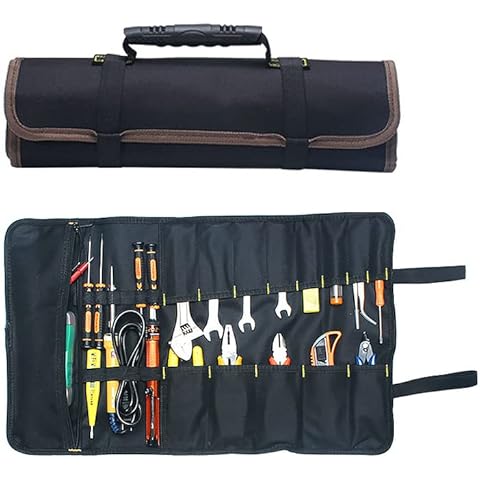 Bolsa de herramientas portátil MASO 22 bolsillos Cover