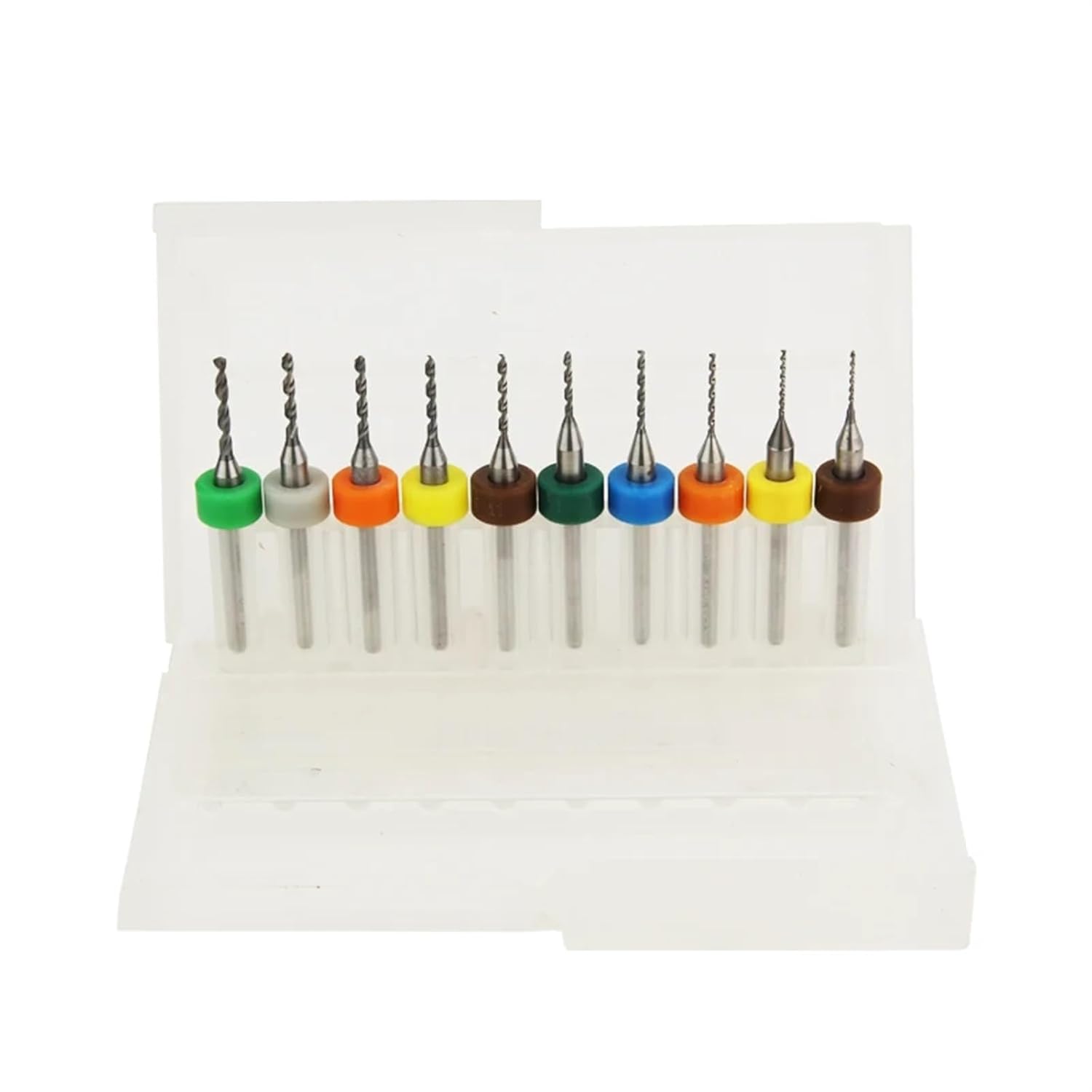 2.1-3.0mm Mini Drill Bit Drill Bits 10Pcs(PCB 2.7mm 10pcs)