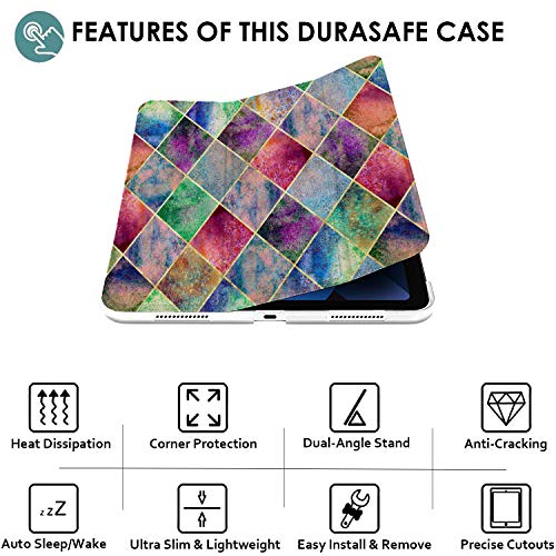 Image of DuraSafe Cases for iPad Pro 12.9 3rd Generation 2018 PC Case A1876 MTEL2HN /A MTEM2HN /A A2014 MTFN2HN /A MTFQ2HN /A A1983 MTHN2HN /A MTHU2HN /A MTJA2HN /A MTJ02HN /A MTJN2HN /A - Diamond Grid