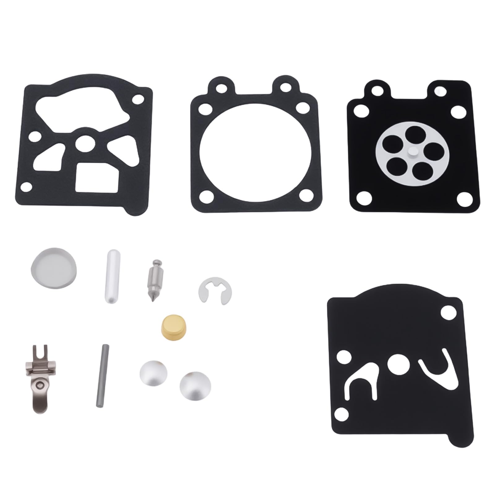 Briny River Carburettor Diaphragm Repair Kit K2-WTEA Compatible with Walbro Carburettor Compatible with Husqvarna 455 460 461Chainsaw