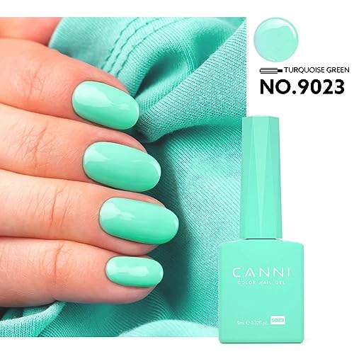Image of CANNI UV Gel Nail Polish, 1Pcs Gel Polish 9ml Color Nail Polish Gel High Gloss Soak Off U V Gel Nail French Nail Manicure Salon DIY - 9023