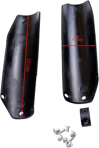 Miniatura 7 de JCMOTO Amortiguadores de suspensión de horquilla delantera de 45  1.890in para motocross boca abajo (dorado)