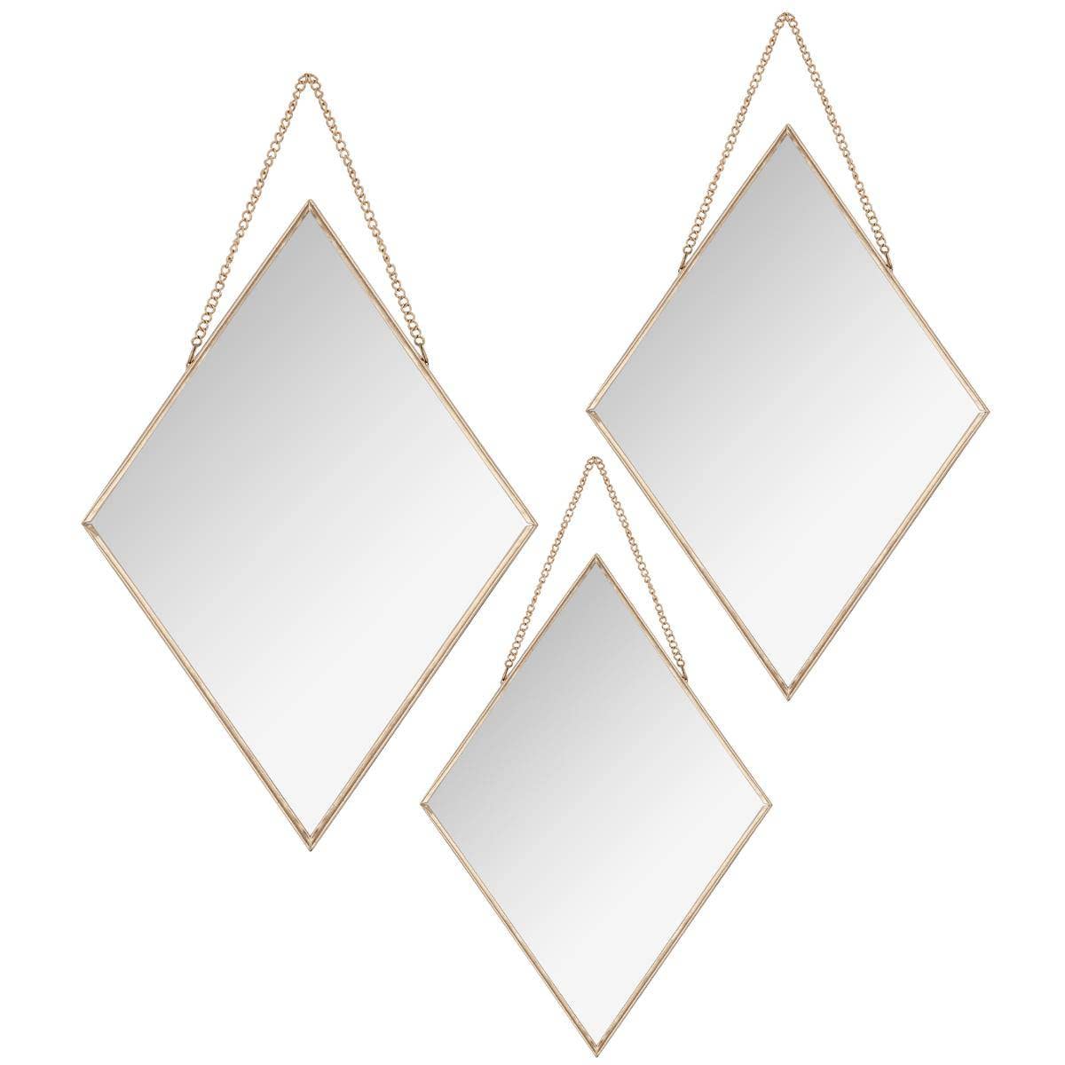 Miroirs Convexes Noir Filet Or Lot - Ambiance Cadres Quimper